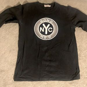 Bond number 9 #9 fragrance shirt in BLACK